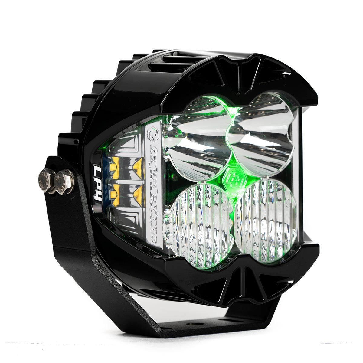 LP4 Pro LED Auxiliary Light Pod Driving/Combo Clear Green 290016
