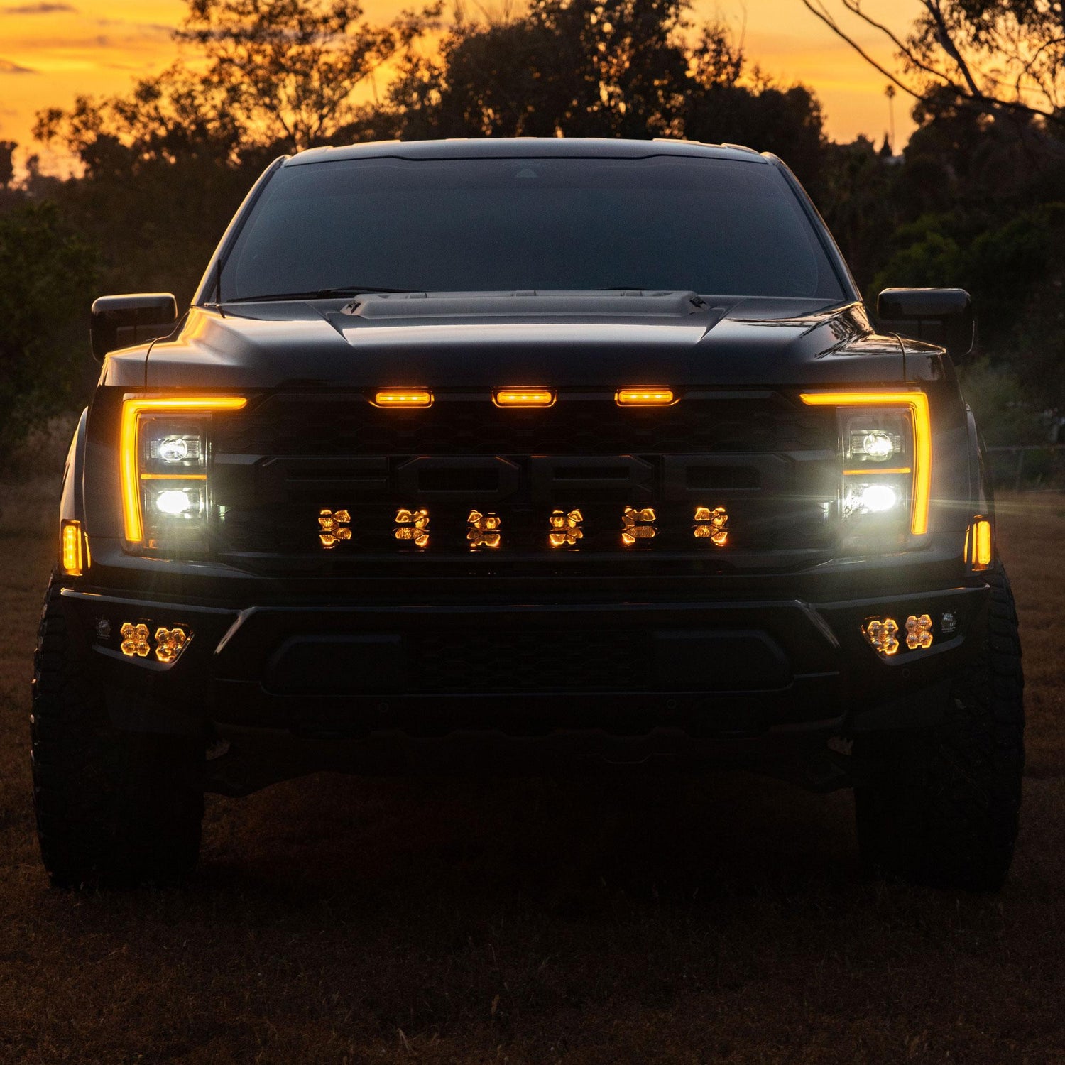 Squadron 2.0 Sport Behind-the-Grille Light Kit - Ford 2021-26 F-150 Raptor, 2024-26 F-150 Raptor 37/R 44-0016