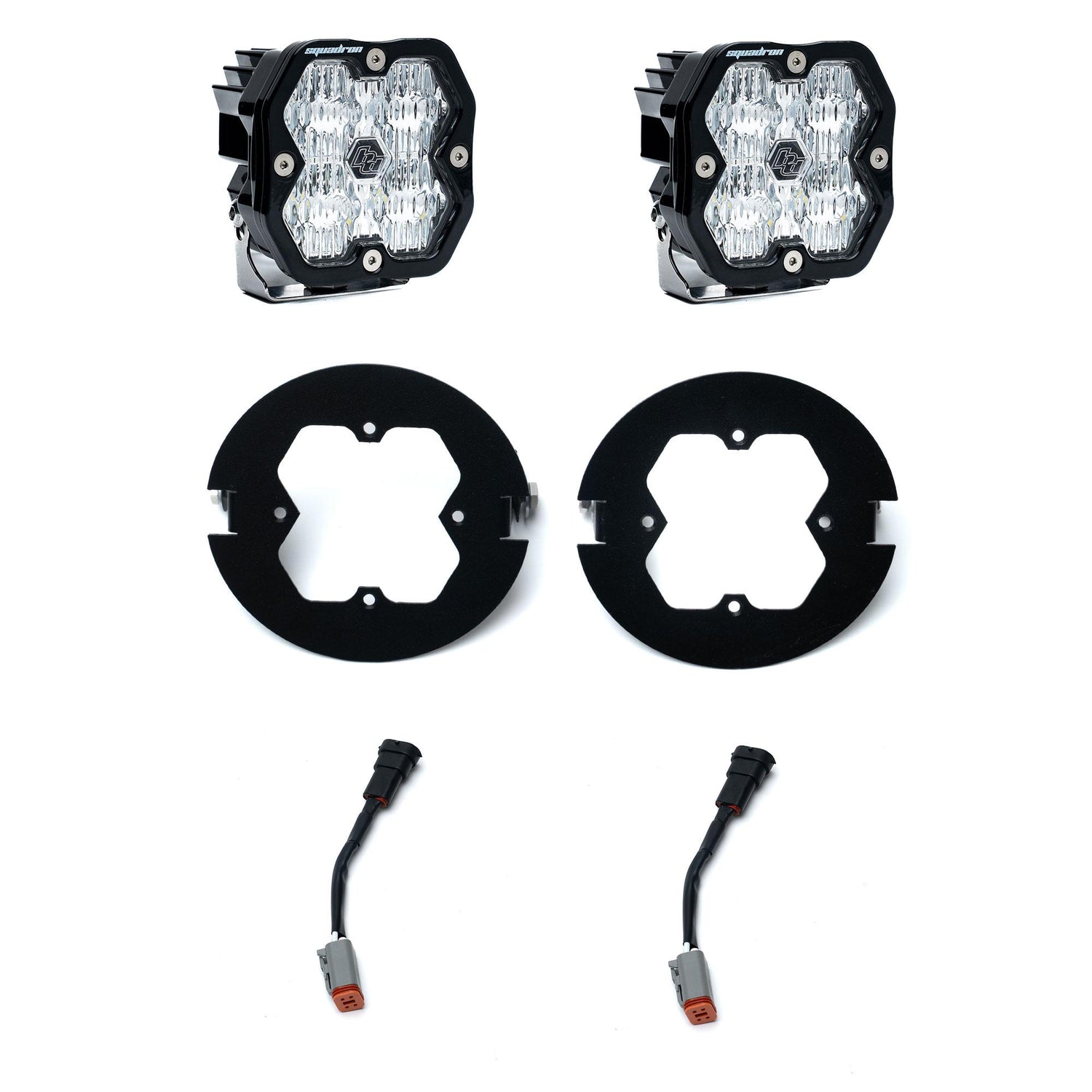 Squadron 2.0 Sport Fog Pocket Light Kit - Ford 2006-14 F-150; Toyota 2005-11 Tacoma; 2007-13 Tundra Clear 44-0075