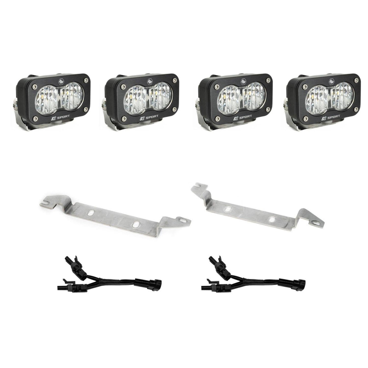 S2 Sport OEM Fog Light Replacement Kit - 2025-2026 Toyota 4Runner, Non-TRD Pro Clear 44-8280