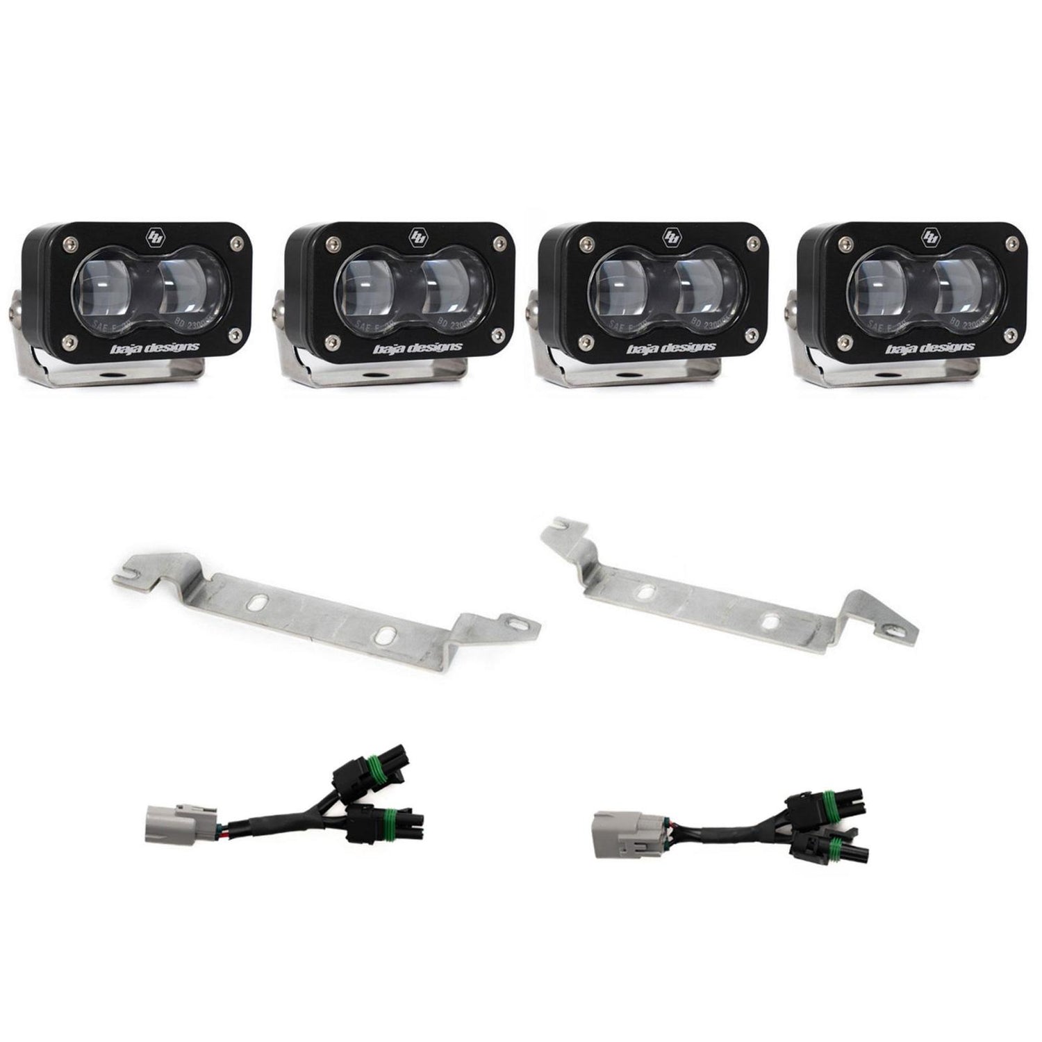 S2 SAE OEM Fog Light Replacement Kit - 2025-2026 Toyota 4Runner Pro/Trailhunter Clear 44-8286
