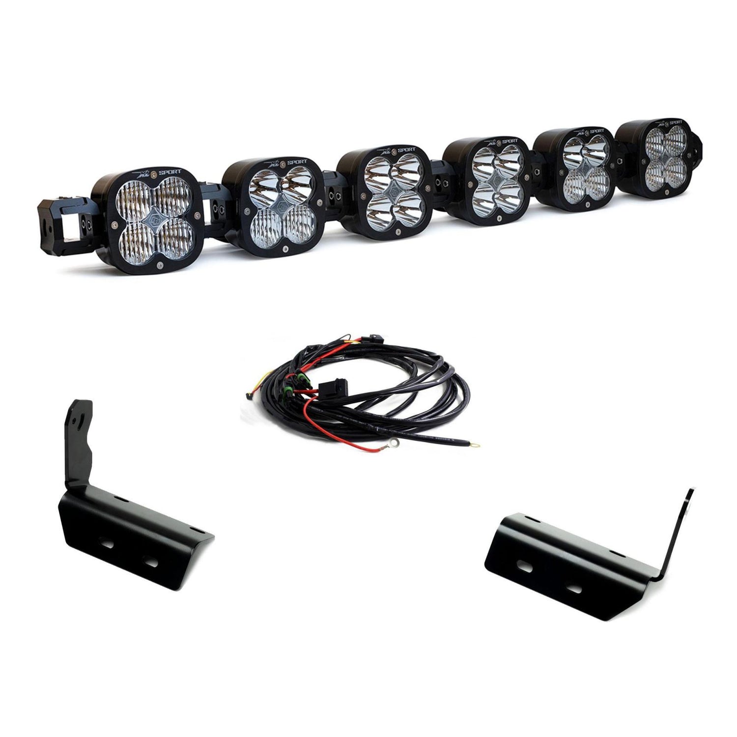 Ford 6 XL Linkable Bumper Light Kit - 2024-2026 Ford F-150 Raptor R/37 XL Sport Linkable 44-8308