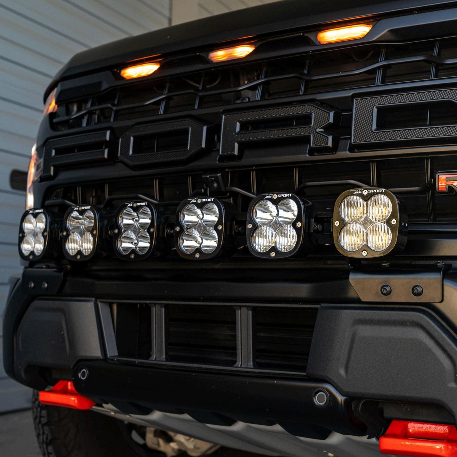 Ford 6 XL Linkable Bumper Light Kit - 2024-2026 Ford F-150 Raptor R/37 XL Sport Linkable 44-8308