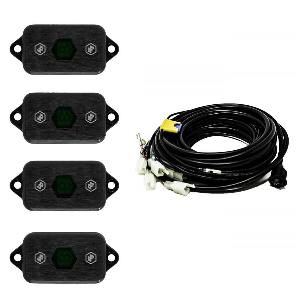 LED Rock Light Kit Green 447057