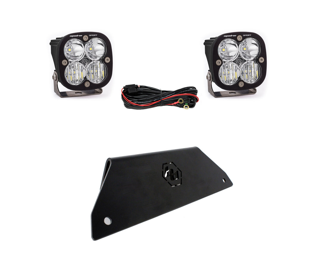 Polaris Squadron Sport Bumper Lower Mount Light Kit - Polaris 2020-2026 RZR Pro XP Clear 447169