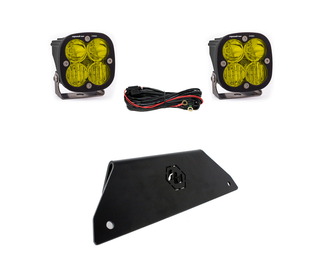 Polaris Squadron Pro Bumper Lower Mount Light Kit - Polaris 2020-2026 RZR Pro XP Baja Amber 447172