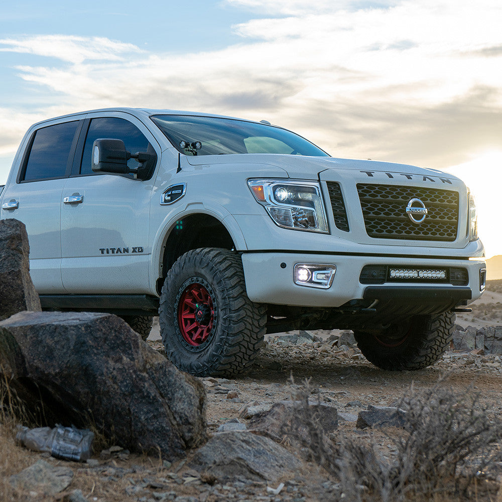 Nissan Squadron-R Pro Fog Pocket Light Kit - Nissan 2016-19 Titan 447502