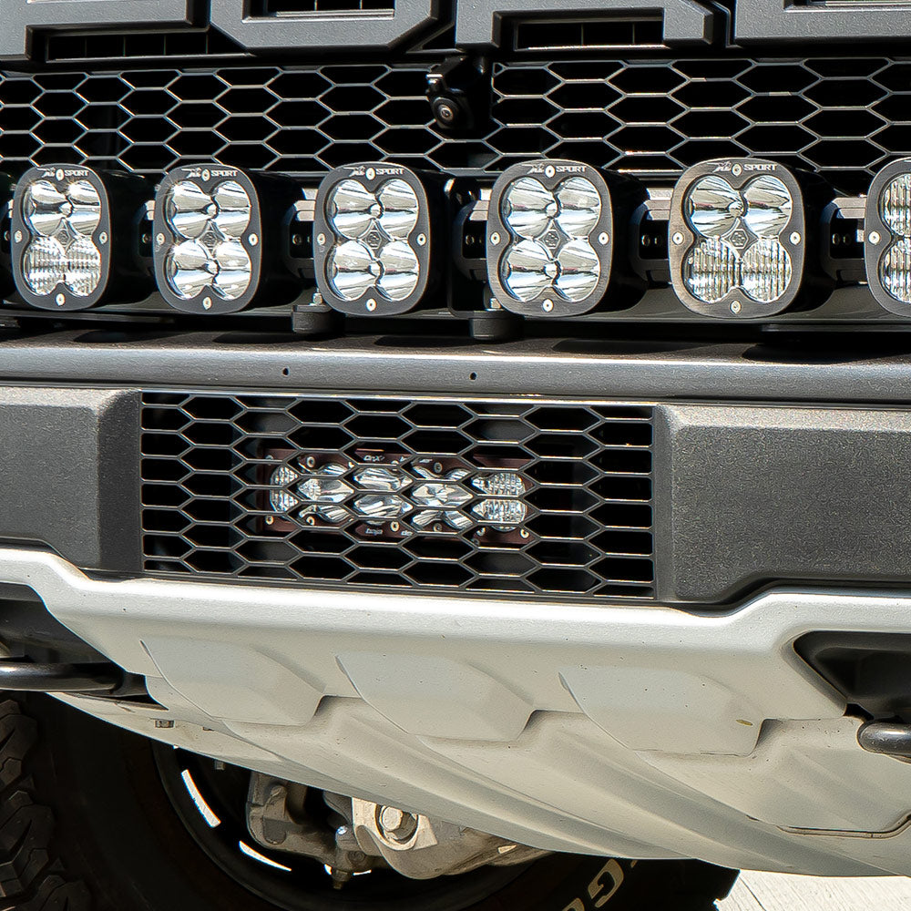 Ford OnX6+ 10 Inch Grille Lower Light Bar Kit - Ford 2017-20 F-150; NOTE: Raptor 447557