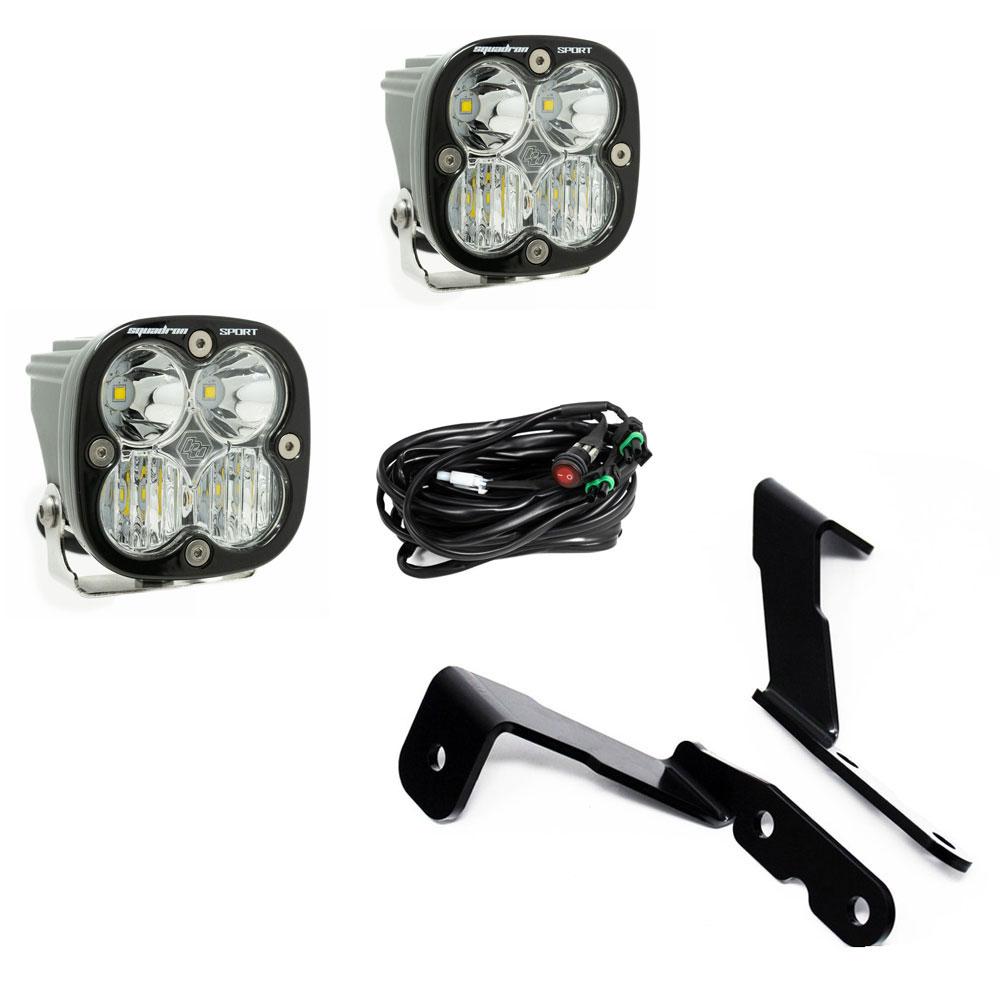 Chevy/GMC Squadron Sport A-Pillar Light Kit - Chevy/GMC 2007-13 Avalanche / Silverado/Sierra 1500/2500HD/3500HD {'07 New Body Style} / Tahoe / Yukon 447575