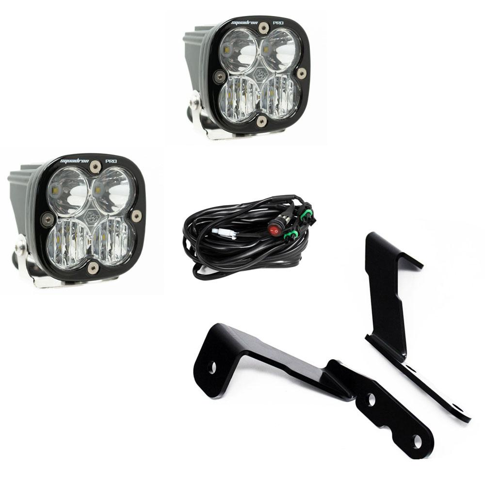 Chevy/GMC Squadron Pro A-Pillar Light Kit - Chevy/GMC 2007-13 Avalanche / Silverado/Sierra 1500/2500HD/3500HD {'07 New Body Style} / Tahoe / Yukon 447576