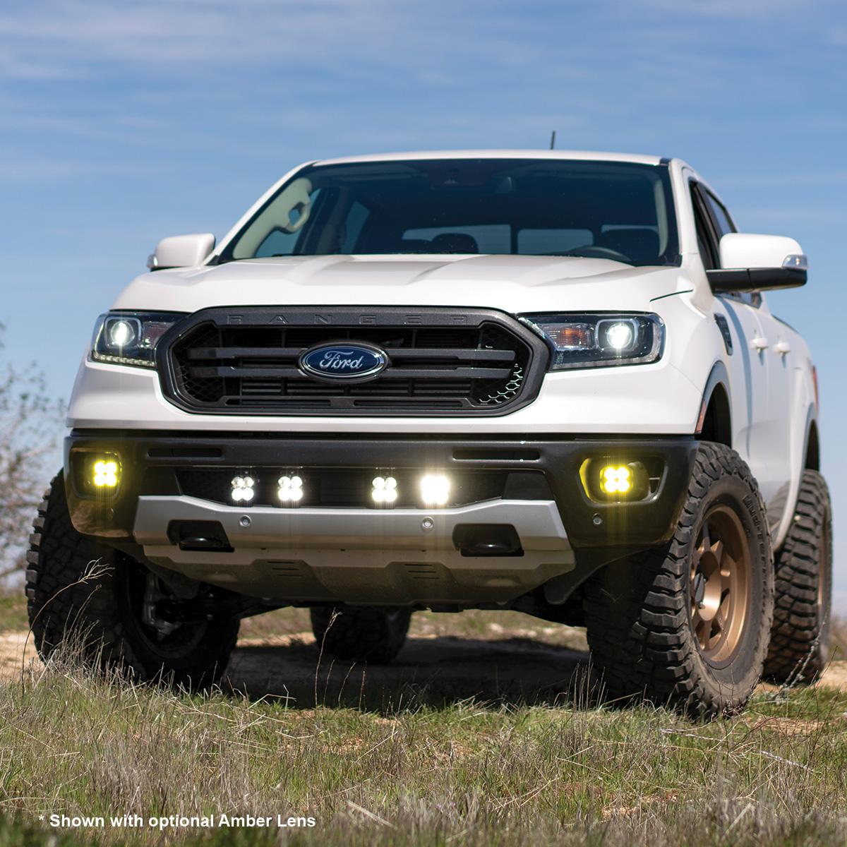 Ford Squadron Sport Fog Pocket Light Kit - Ford 2019-2023 Ranger; 2021-2025 Bronco NOTE: w/ OE Plastic Bumper 447607
