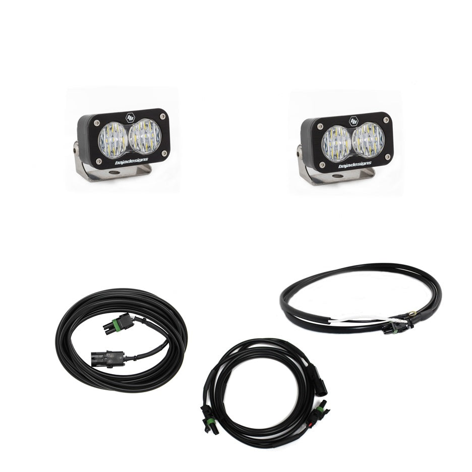 Jeep JL S2 Sport Dual Reverse Light Kit - Jeep 2018-2025 Wrangler JL; NOTE: w/ OE Rubicon, Sahara Bumper Upfitter 447651UP