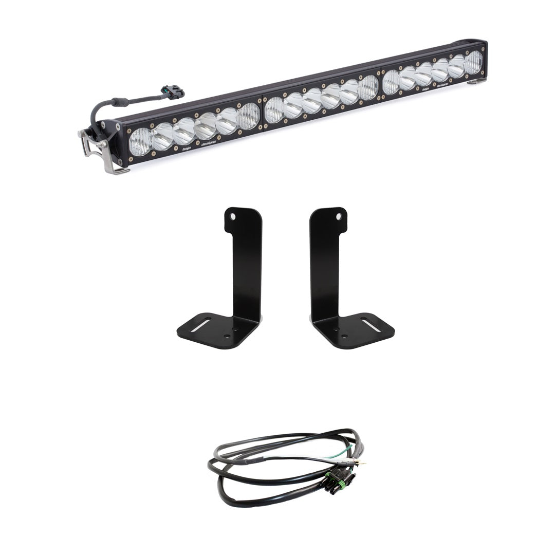 Jeep JL/JT OnX6+ 30 Inch Bumper Light Kit - Jeep 2020-2026 Gladiator; 2018-2026 Wrangler JL; NOTE: w/ OE Plastic Bumper Upfitter 447657UP
