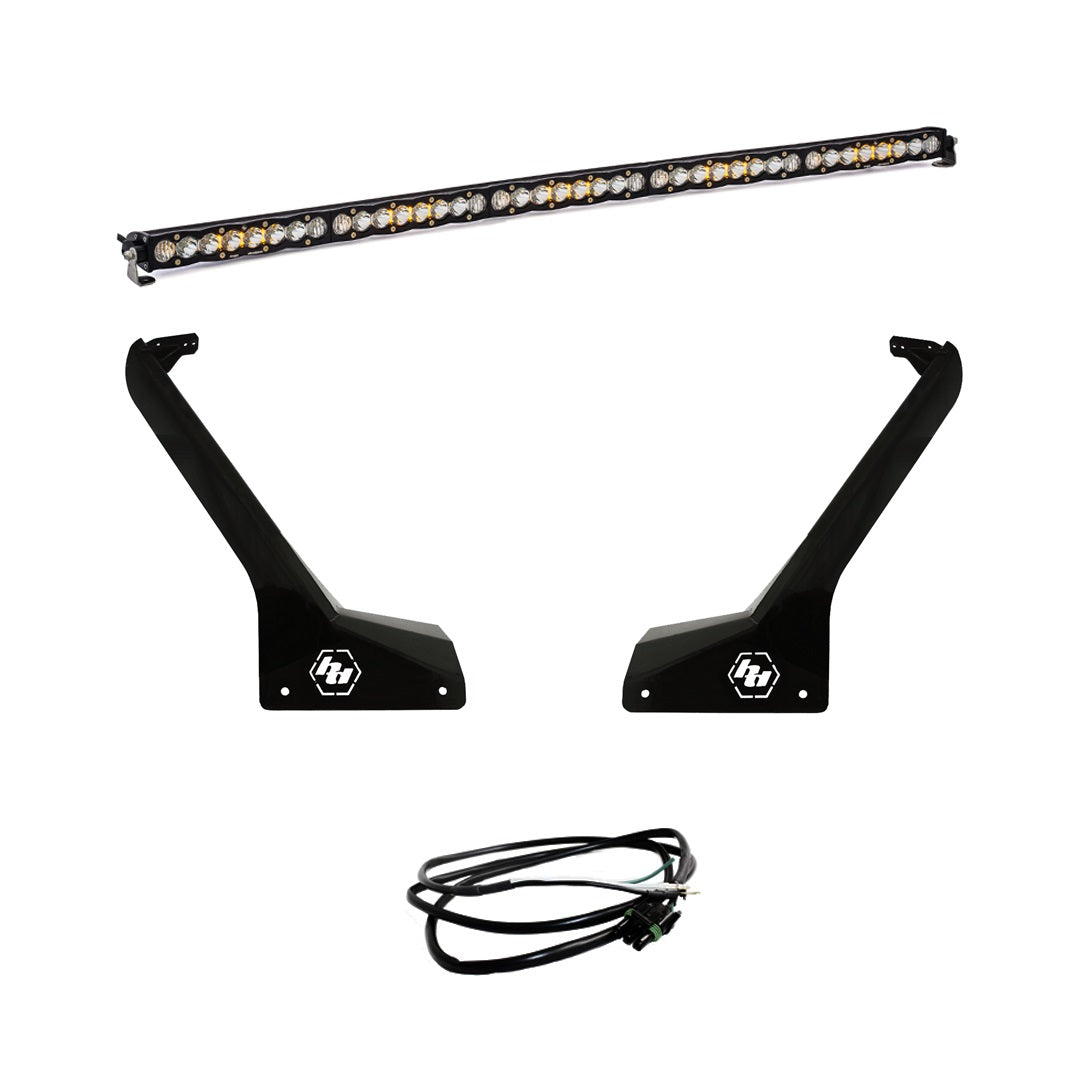 Jeep JL/JT S8 50 Inch Roof Mount Light Kit - Jeep 2020-2026 Gladiator; 2018-2026 Wrangler JL; Exc. Rubicon 392 Upfitter 447665UP