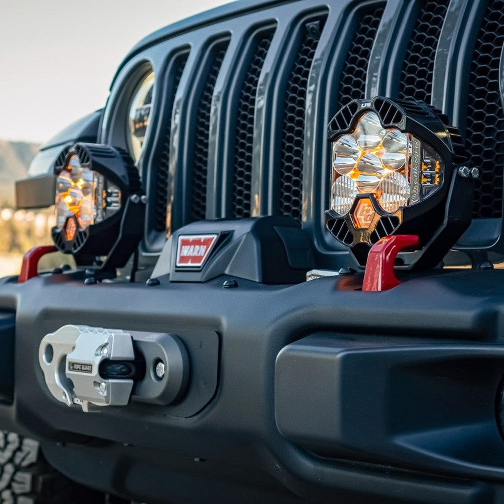 Jeep JL/JT LP6 Pro Bumper Light Kit - Jeep 2020-2026 Gladiator; 2018-2026 Wrangler JL; NOTE: w/ OE Steel Bumper Toggle 447671