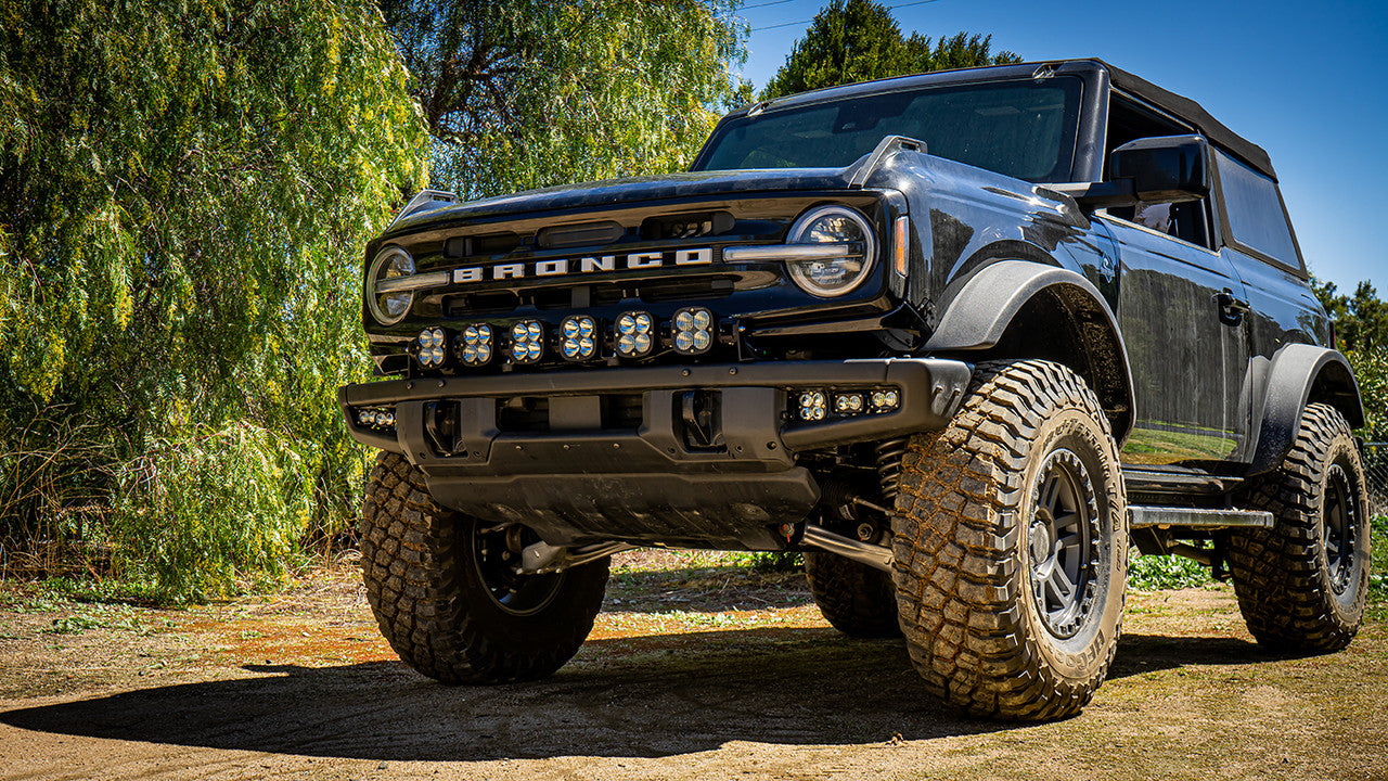 Ford XL Linkable Bumper Light Kit - Ford 2021-2026 Bronco; 2022-2026 Bronco Raptor; NOTE: w/ OE Steel Bumper XL Sport Linkable Upfitter 447750UP