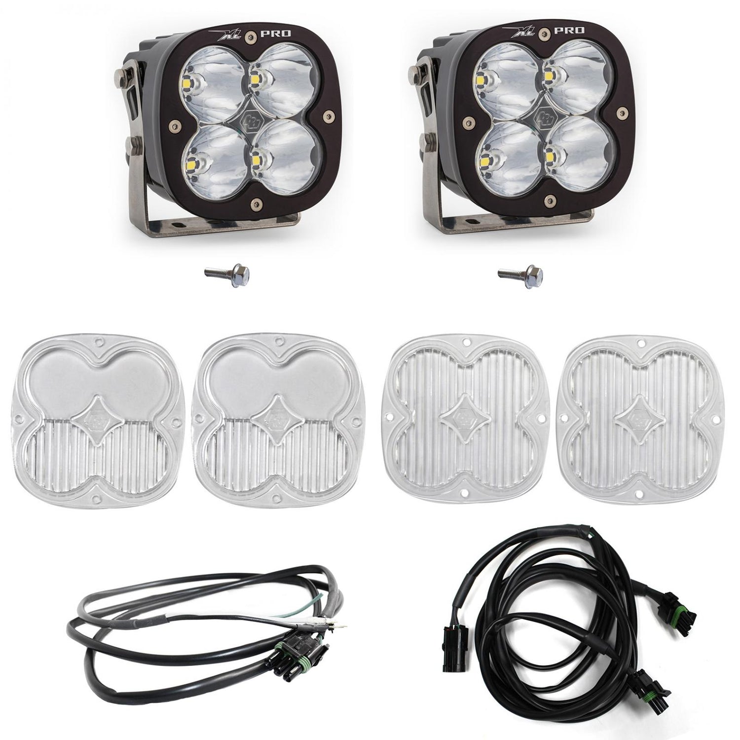 Ford XL Pro A-Pillar Light Kit - Ford 2021-2026 Bronco; 2022-2026 Bronco Raptor Upfitter 447752UP