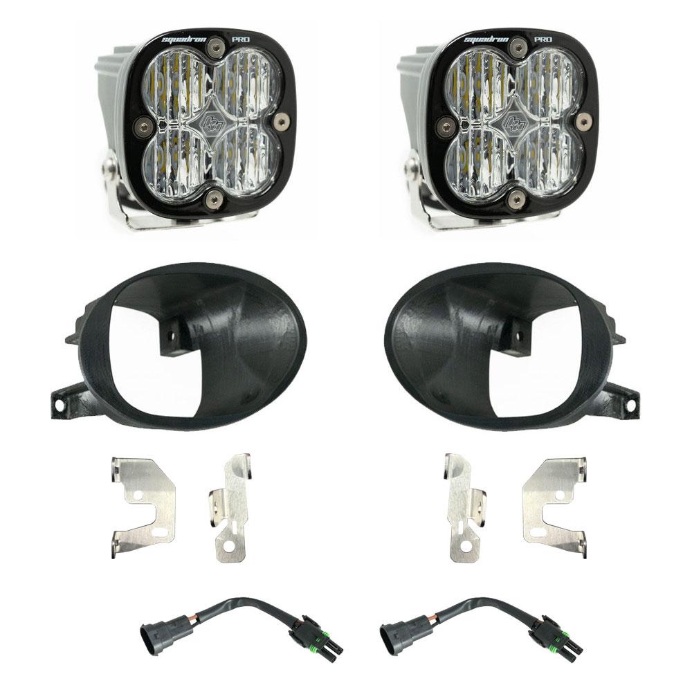 Mercedes Squadron Pro Fog Pocket Light Kit - Mercedes-Benz 2019-2026 Sprinter 1500/2500/3500 Clear 447864
