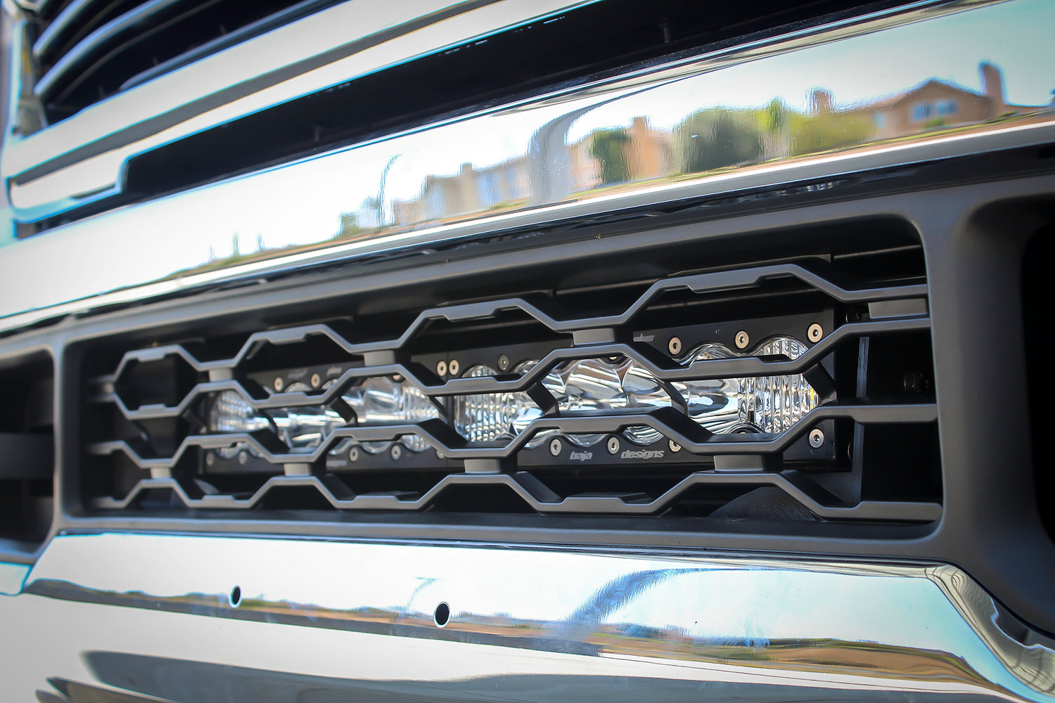 RAM S8 20 Inch Grille Lower Light Bar Kit - RAM 2019-2026 2500/3500 448030