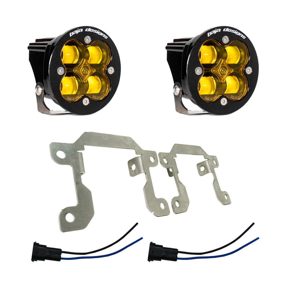 RAM Squadron SAE Fog Pocket Light Kit - RAM 2019-2026 2500/3500; NOTE: Big Horn Baja Amber 448033