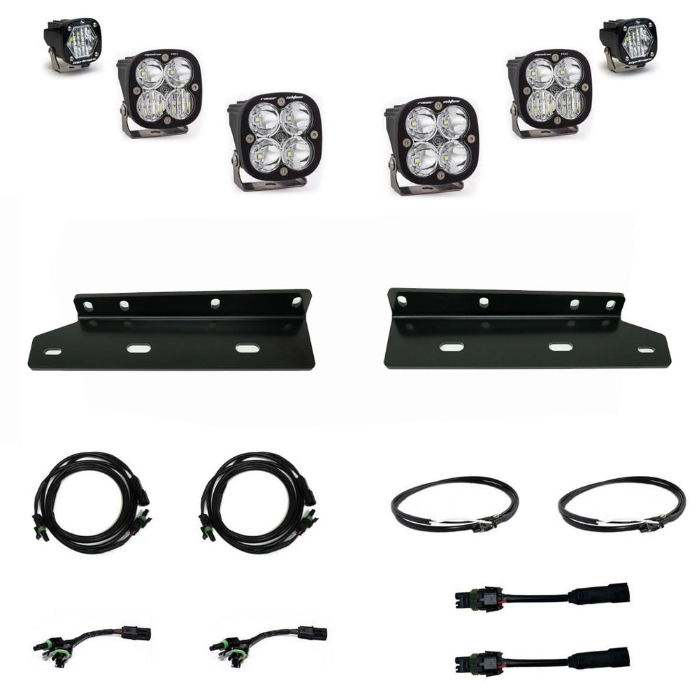 Ford Squadron Unlimited/S1 Fog Pocket Light Kit - Ford 2021-2026 F-150; NOTE: Raptor 448057