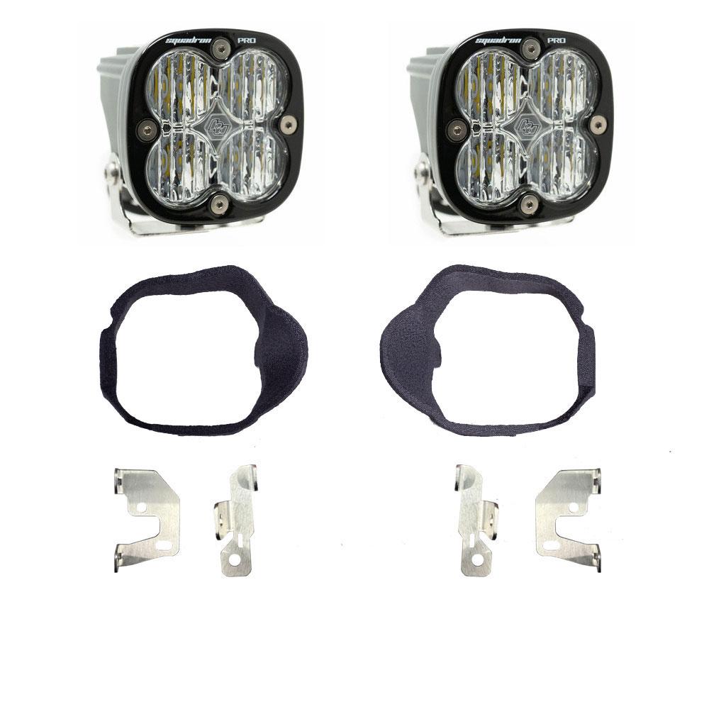 Mercedes Squadron Pro Fog Pocket Light Kit - Mercedes 2014-2018 Sprinter Van Clear 448131