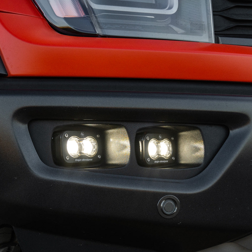 Toyota S2 SAE OEM Fog Light Replacement Kit - Toyota 2022-2026 Tundra Clear 448162