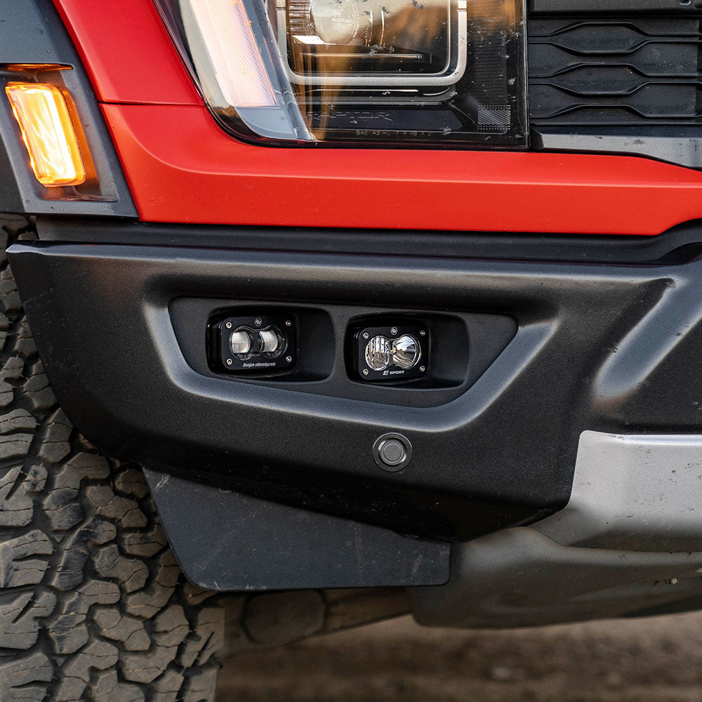 S2 SAE/S2 Sport Fog Pocket Kit - Ford 2021-2026 F-150 Raptor; 2023-2026 Bronco Raptor, 2024-2026 F-150 Raptor 37/R Clear 448180