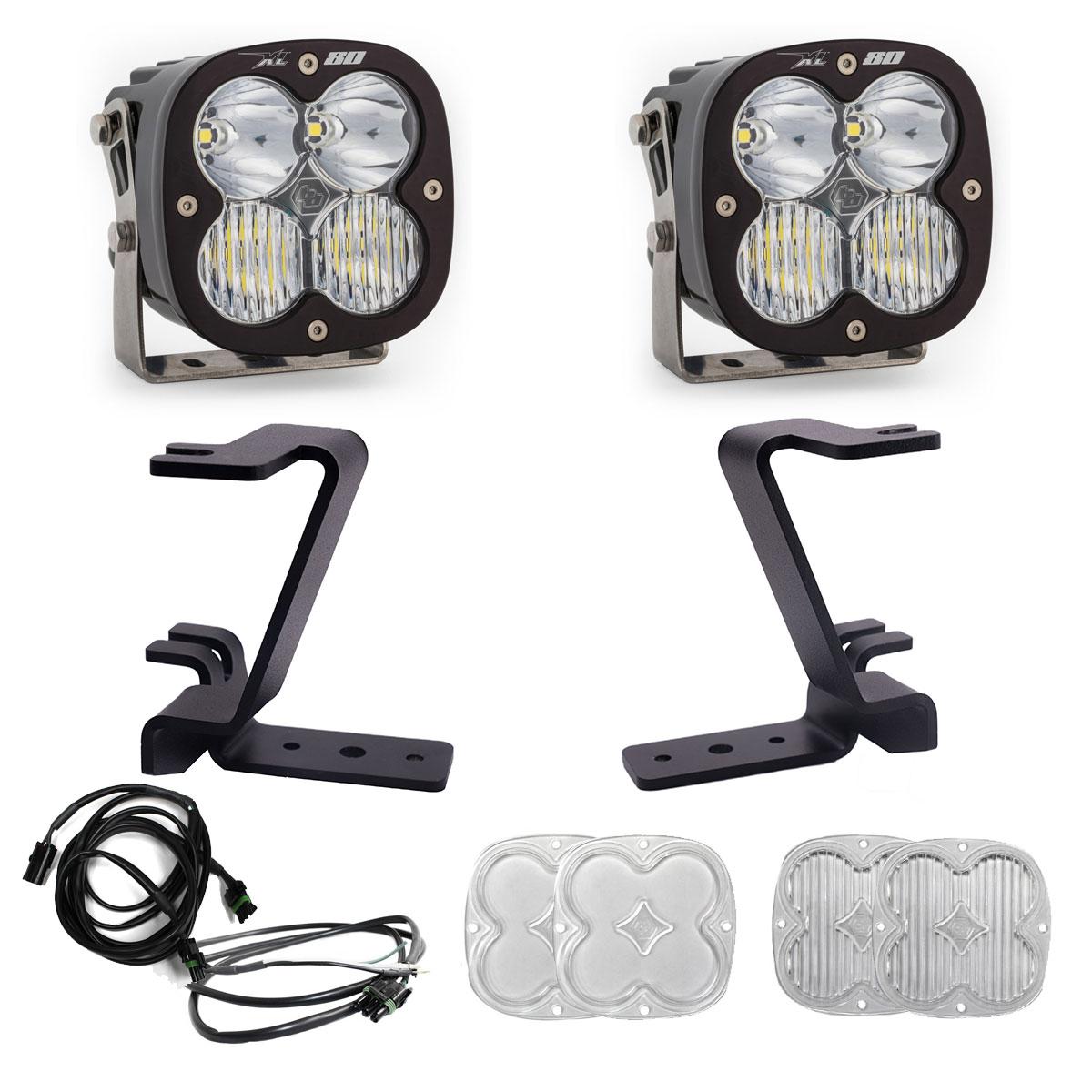 Ford XL80 A-Pillar Light Kit - Ford 2023-2026 F-250/350 Super Duty Upfitter 448212UP