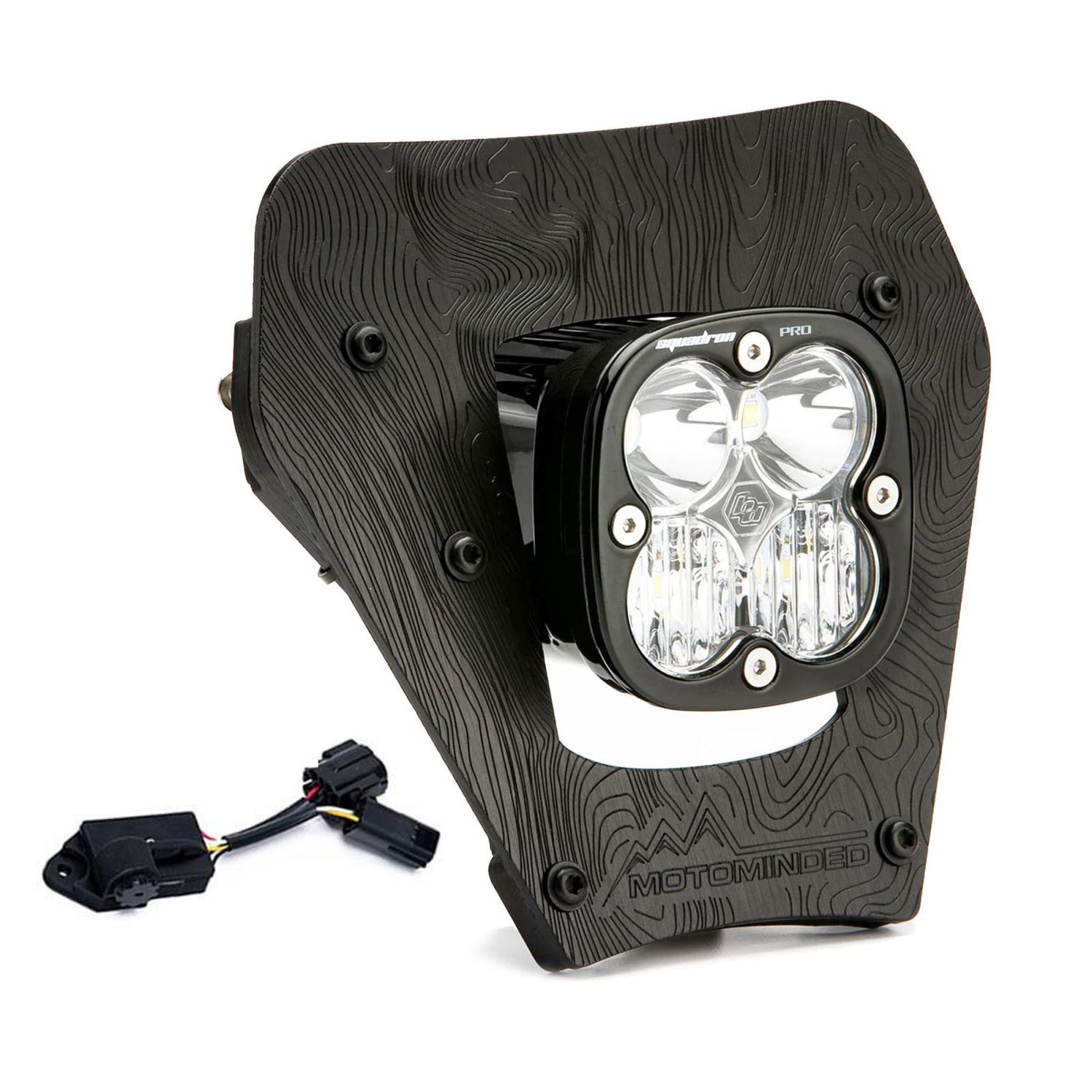 KTM Squadron Pro (D/C) LED Headlight Kit w/ Dimmer - 2024-2026 KTM EXC-F, XCF-W, XC-W 49-7143