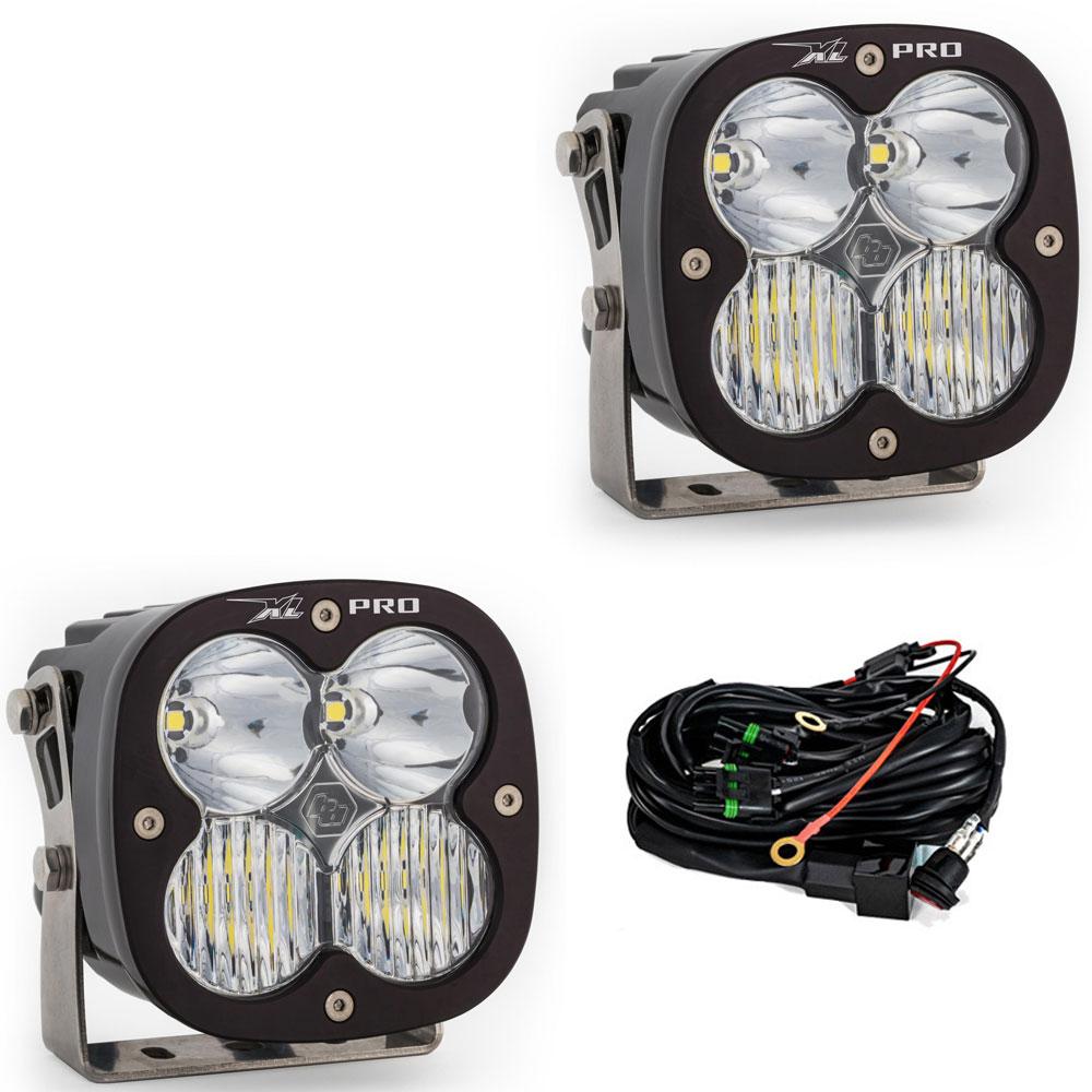 XL Pro LED Auxiliary Light Pod Pair Driving/Combo Clear 507803