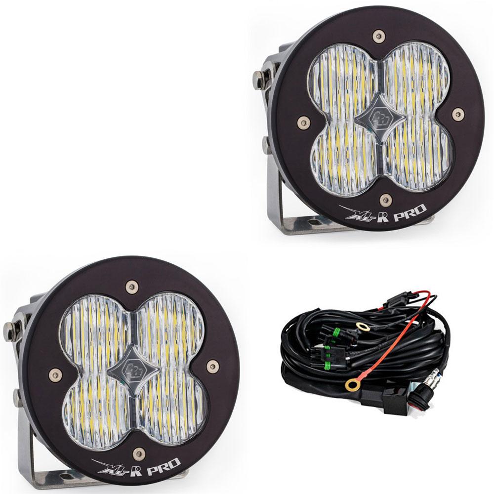 XL-R Pro LED Auxiliary Light Pod Pair Wide Cornering Clear 537805