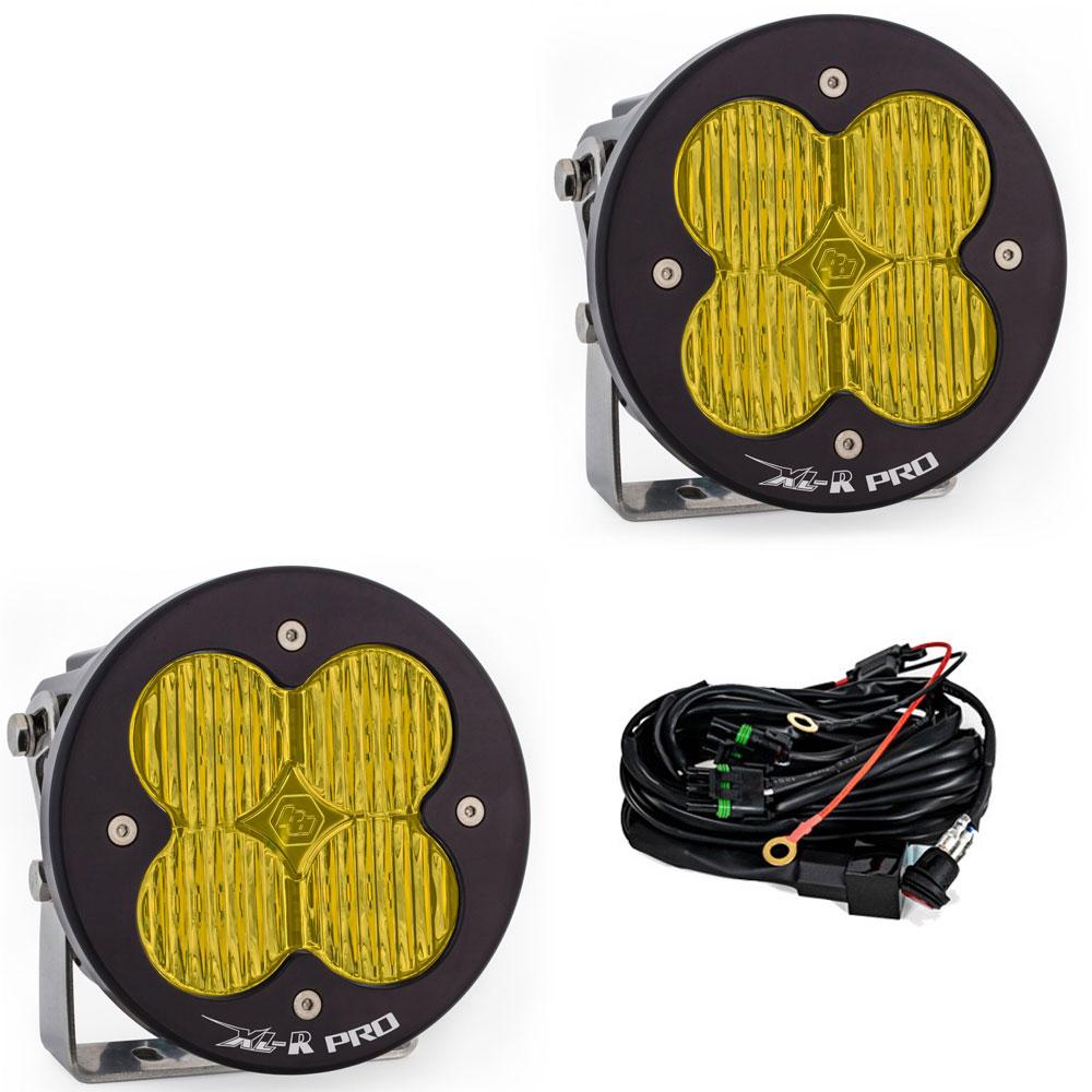 XL-R Pro LED Auxiliary Light Pod Pair Wide Cornering Baja Amber 537815