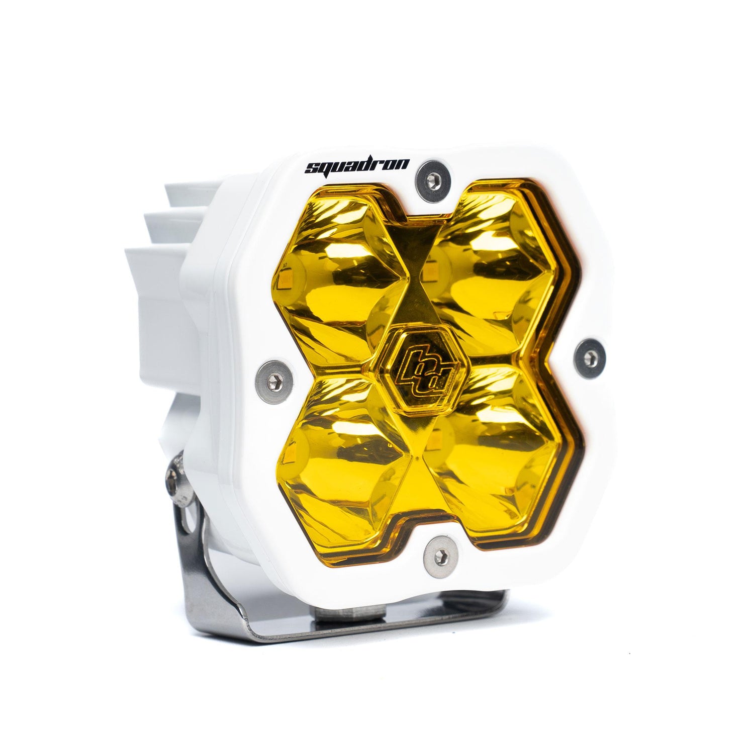 Squadron 2.0 Sport White LED Auxiliary Light Pod Spot Baja Amber 55-0011-WT-2