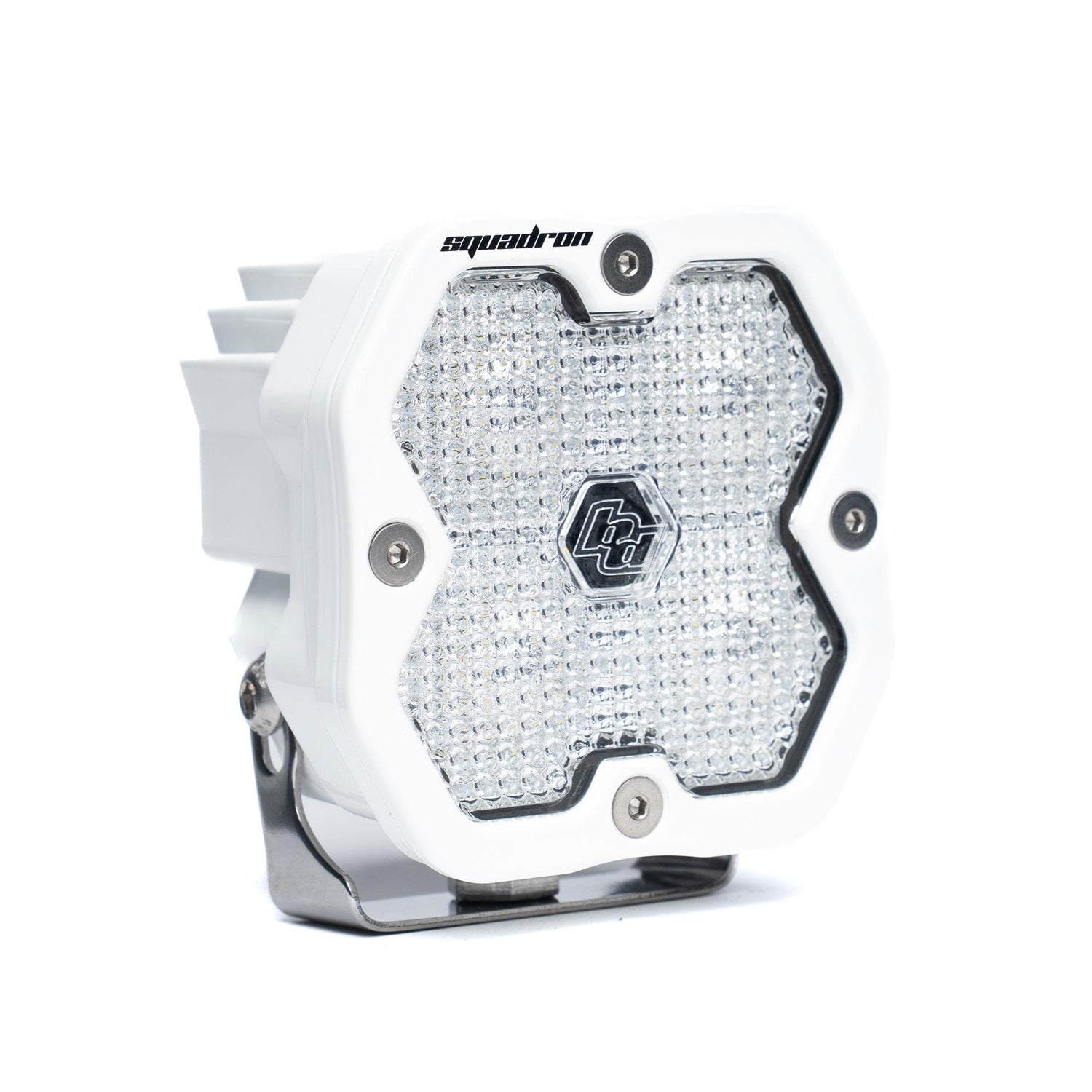 Squadron 2.0 Sport White Flush Mount LED Auxiliary Light Pod Work/Scene Clear 55-1006-WT-2