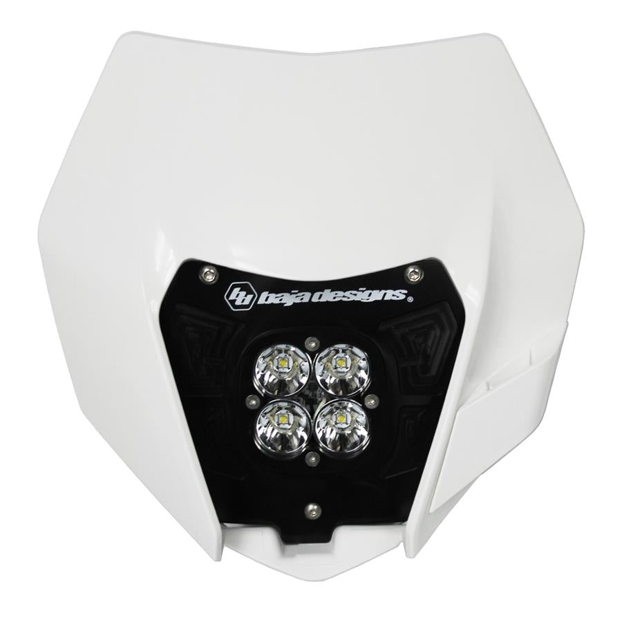 KTM Squadron Sport (D/C) Headlight Kit w/ '14-16 Shell - KTM 2014-16 250 SX-F/250 XC-F/250 XCF-W/350 SX-F/350 XC-F/350 XCF-W; 2013-16 450 XC-W/500 XC-W 557091