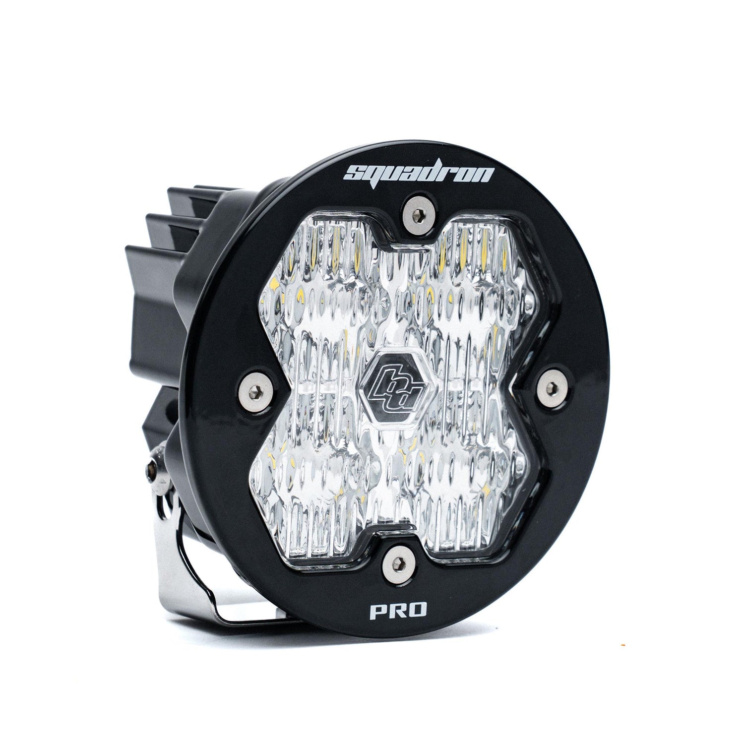 Squadron-R 2.0 Pro Black LED Auxiliary Light Pod Wide Cornering Clear 59-0005-2