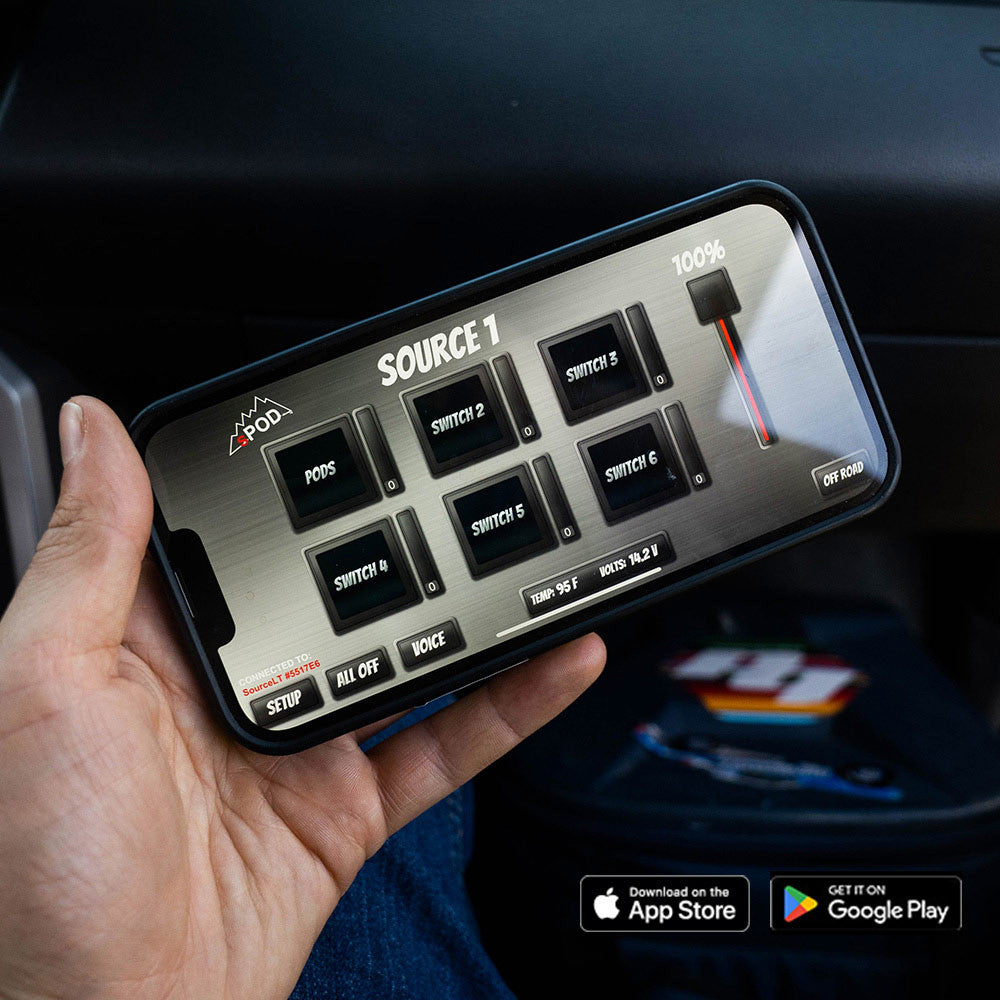 sPOD SourceLT Wireless Switch Controller - Jeep JL/JT 870119-GNJV