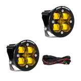 Squadron-R SAE LED Auxiliary Light Pod Pair Baja Amber 247816