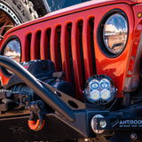 LP4 Pro LED Auxiliary Light Pod Driving/Combo Baja Amber Amber 290013