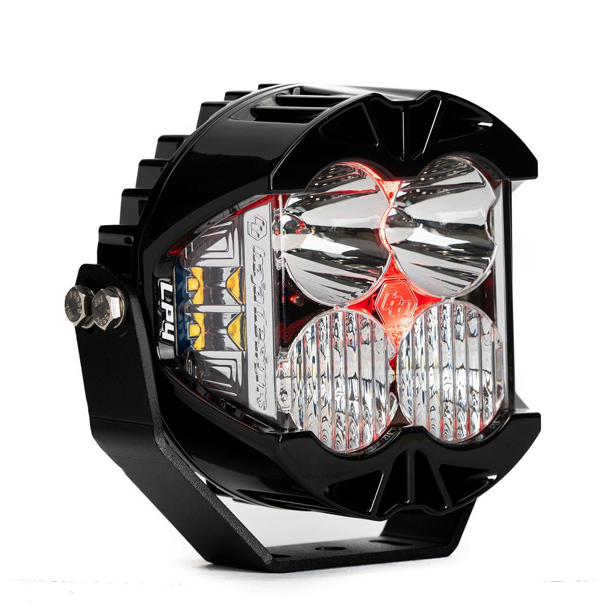 LP4 Pro LED Auxiliary Light Pod Driving/Combo Clear Red 290014