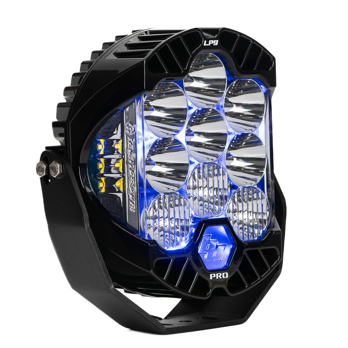 LP9 Pro LED Auxiliary Light Pod Driving/Combo Clear Blue 320015