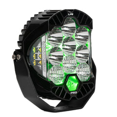 LP9 Pro LED Auxiliary Light Pod Driving/Combo Clear Green 320016