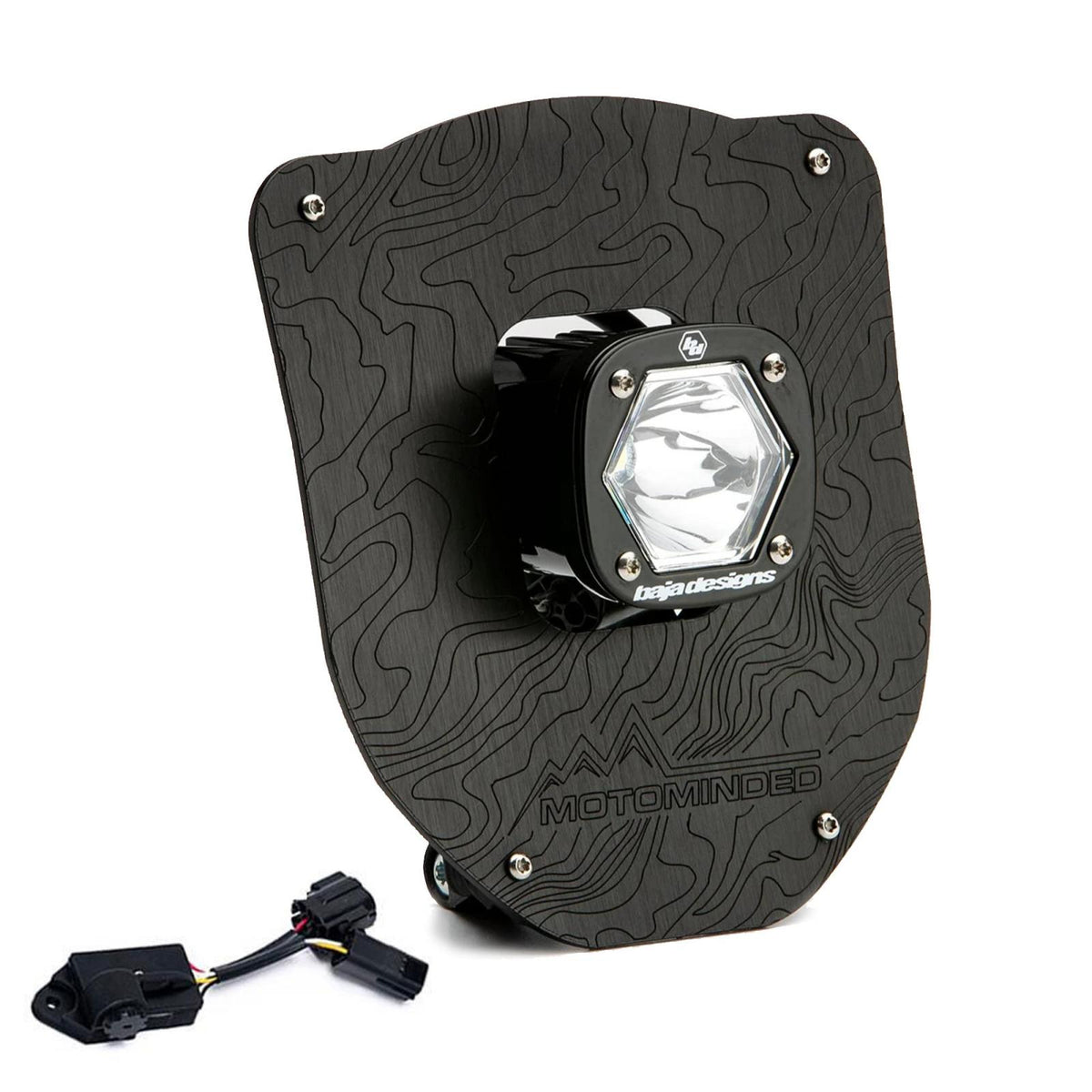 Husqvarna S1 (D/C) LED Headlight Kit w/ Dimmer - 2024-2026 Husqvarna FE-S, FE, TE 38-7017