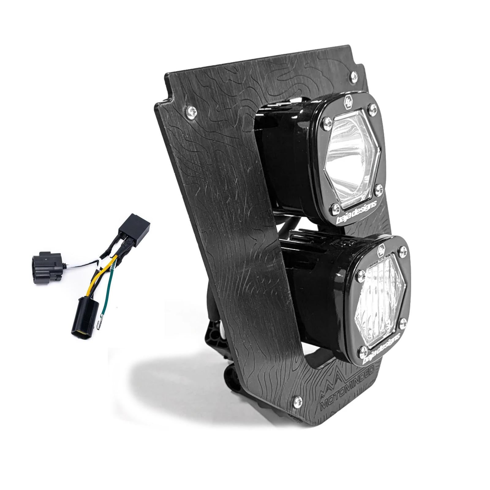 Husqvarna Dual S1 "Gemini" (D/C) LED Headlight Kit w/ Hi-Low Harness - 2024-2026 Husqvarna FE-S 38-7018