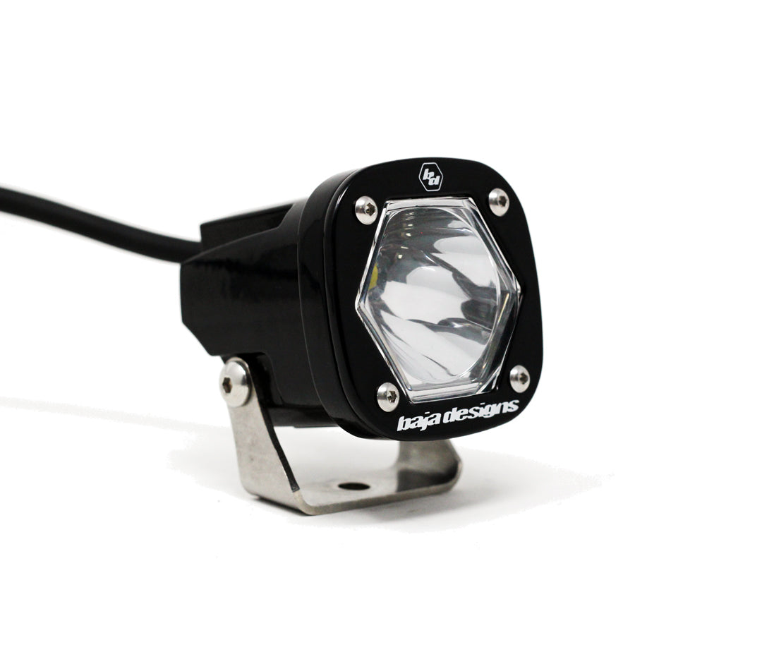 S1 Black LED Auxiliary Light Pod Spot Clear 380001