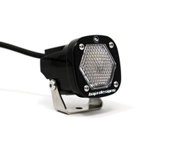 S1 Black LED Auxiliary Light Pod Work/Scene Clear 380006
