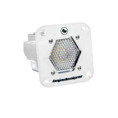 S1 White Flush Mount Auxiliary Light Pod Work/Scene 381006WT