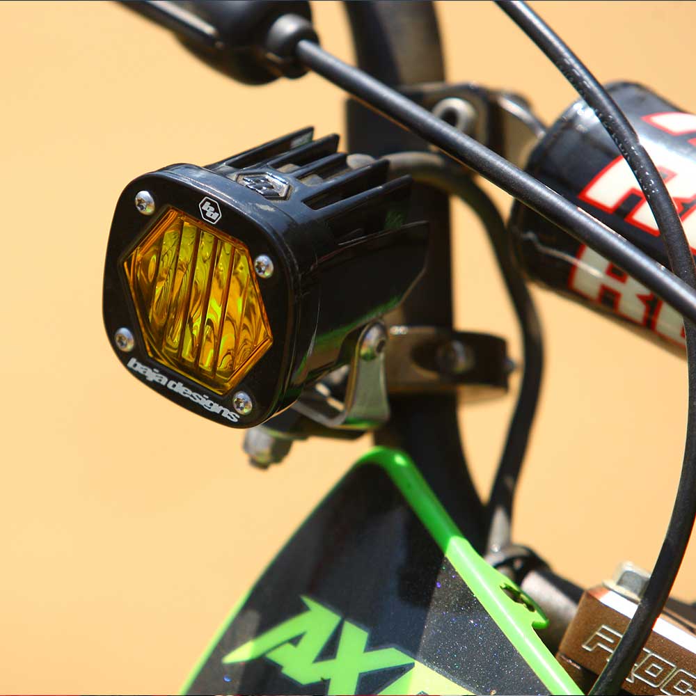 S1 Pit Bike Moto LED Light Kit (Electric Start) Baja Amber 387003