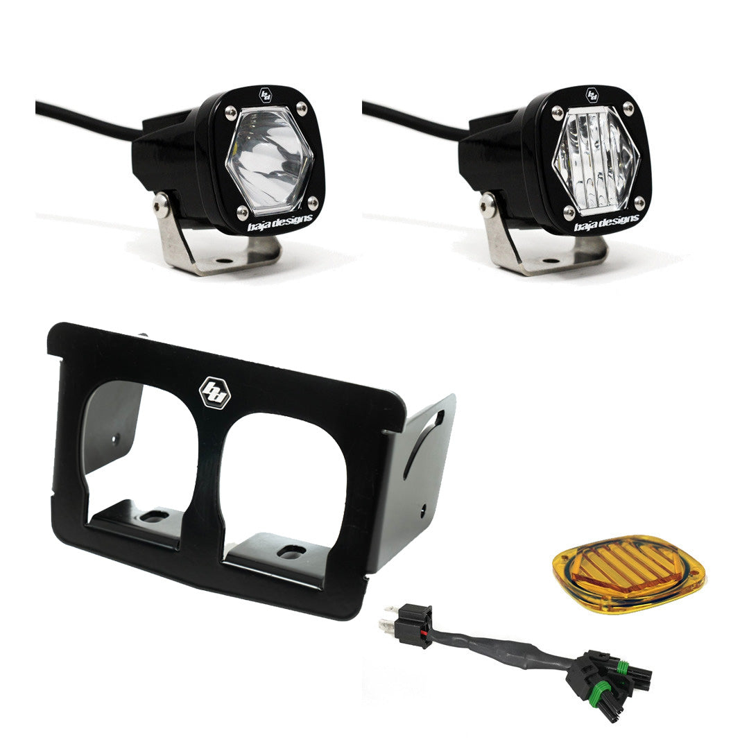 Dual S1 Headlight Kit - Suzuki, DRZ400/S/SM, DR650/SE/R/RE/S Dual S1 Headlight Kit 387006